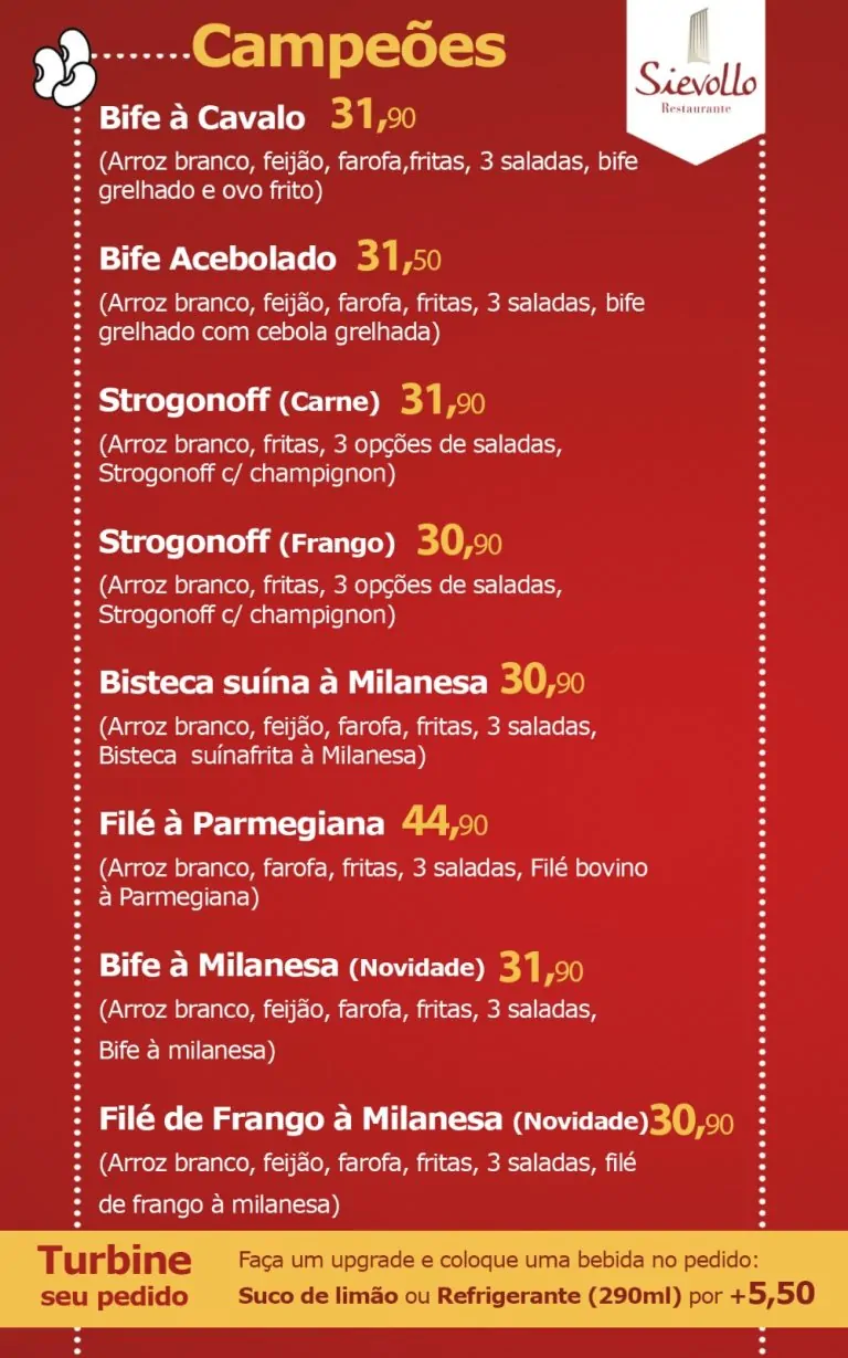 Cardápio digital pag 4